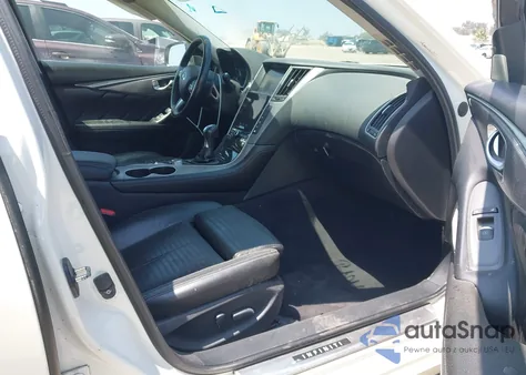 2017 Infiniti Q50 Red Sport 400 из США, поврежденный, VIN JN1FV7AP7HM851011